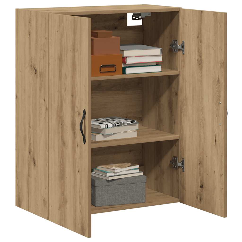 Wandschrank Artisan-Eiche 69,5x34x90 cm Holzwerkstoff