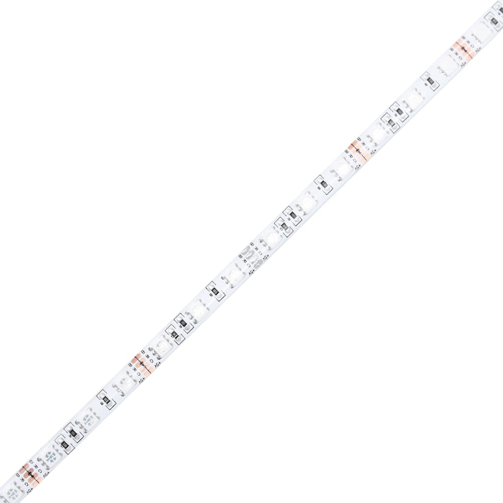 LED-Kopfteil Altholz-Optik 220x18,5x103,5 cm Holzwerkstoff