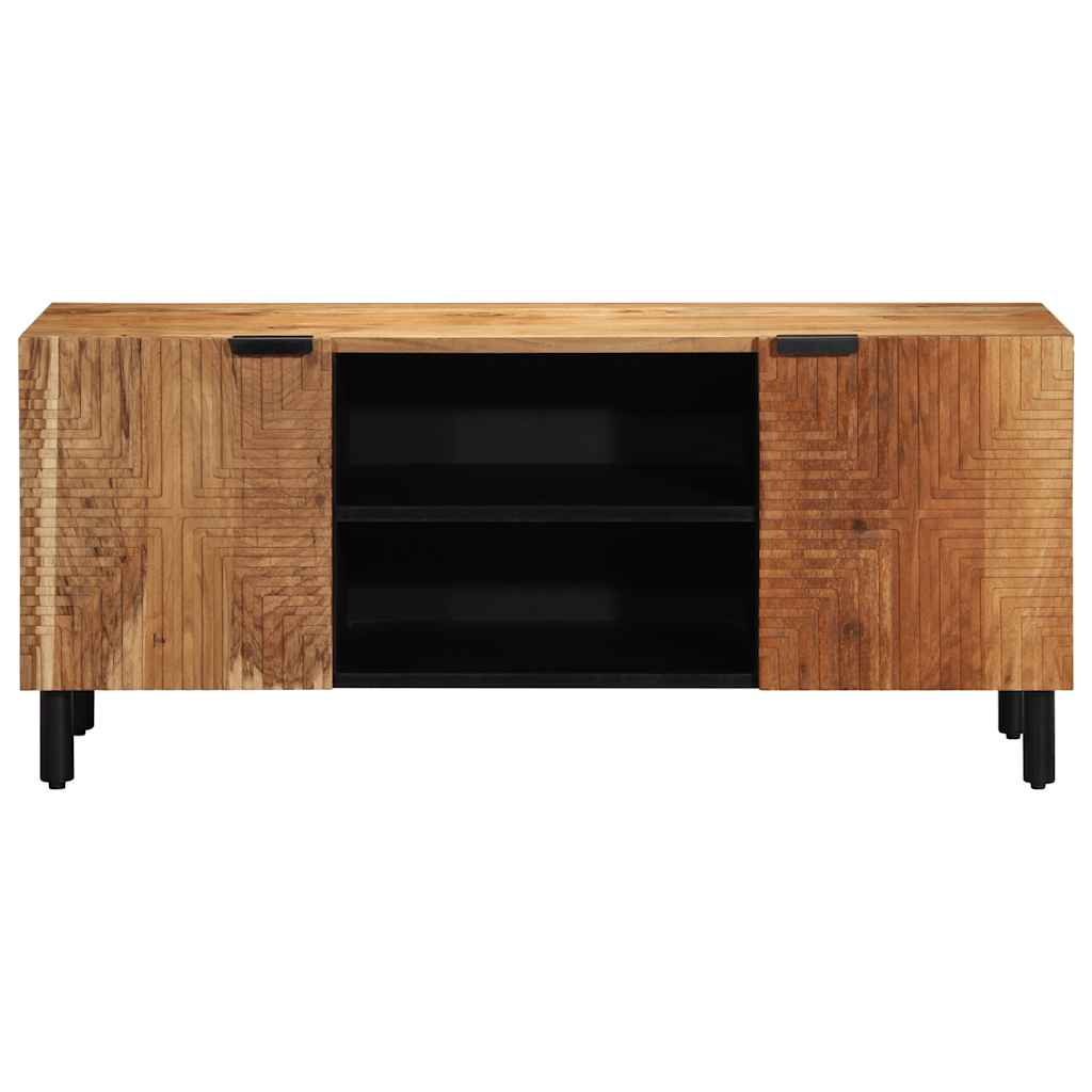 TV-Schrank 105x33x46 cm Massivholz Akazie