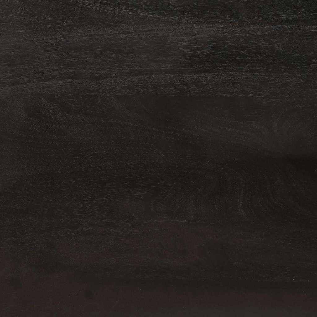 Seitenschrank mit Speicher Schwarz und Gold 60 x 33,5 x 75 cm