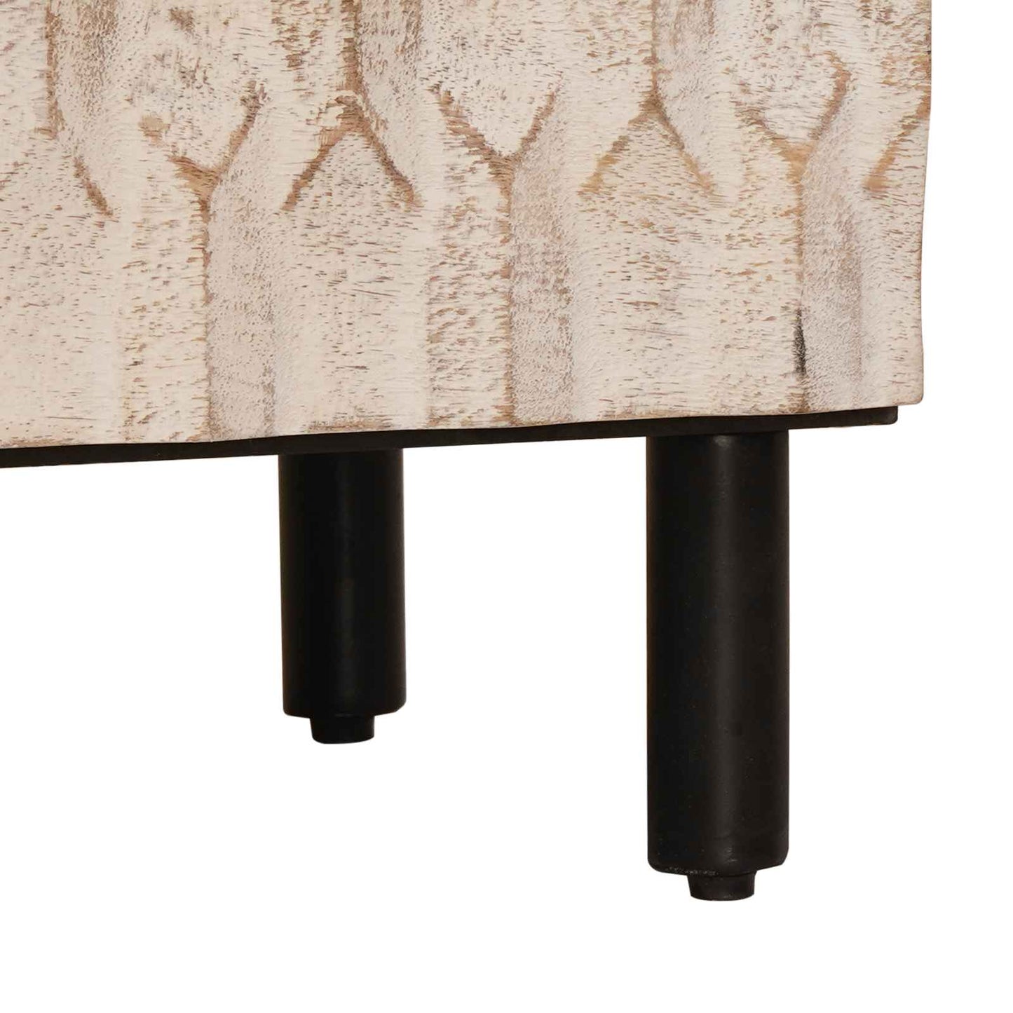 Sideboard Weiße gewaschene Oberfläche 60 x 33 x 75 cm