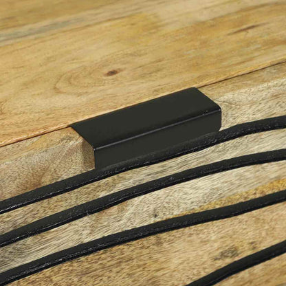 Sideboard Braun 60 x 33.5 x 75 cm Massivholz Mango