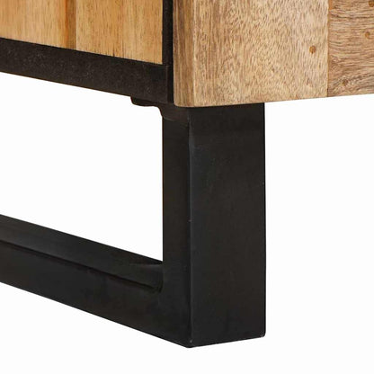 Sideboard Braun 60 x 33 x 75 cm Massivholz Mango