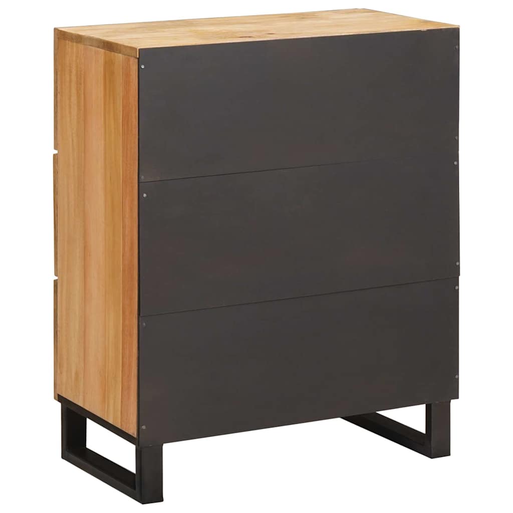 Sideboard Braun 60 x 33 x 75 cm Massivholz Mango