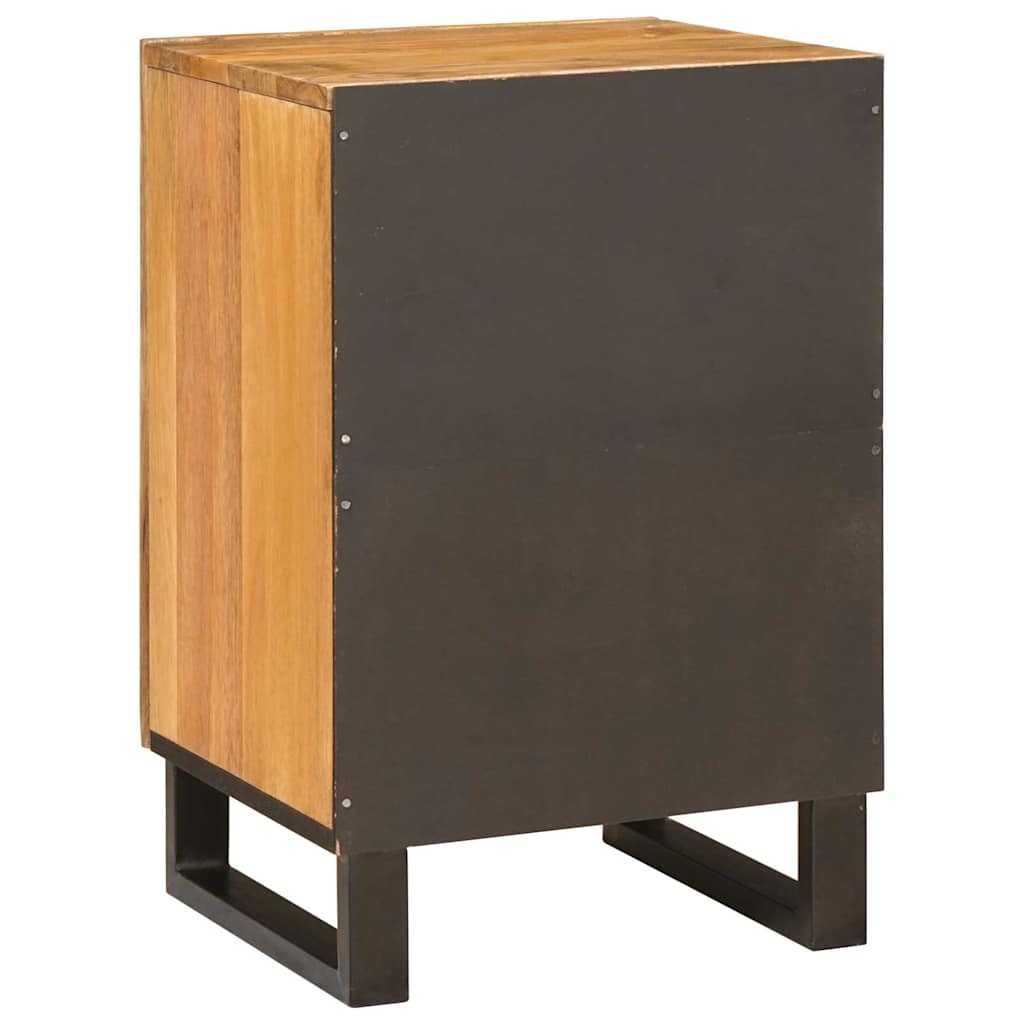 Badezimmerschrank Braun 38 x 33 x 58 cm Massivholz Mango