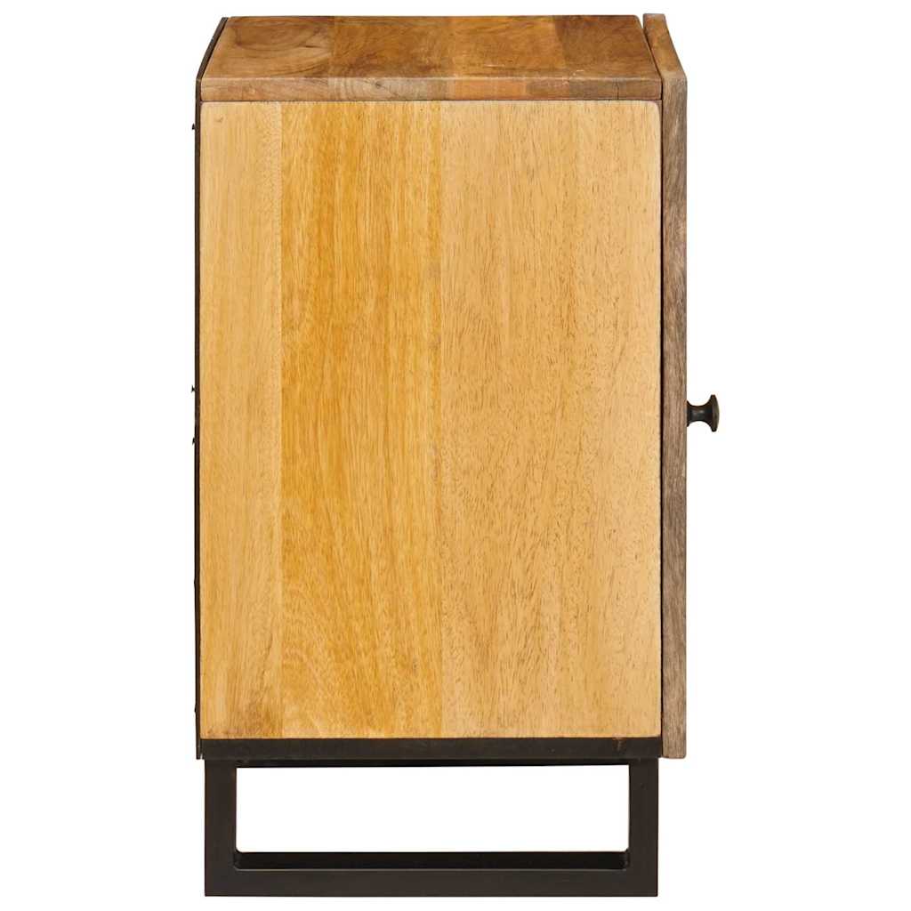 Badezimmerschrank Braun 38 x 33 x 58 cm Massivholz Mango