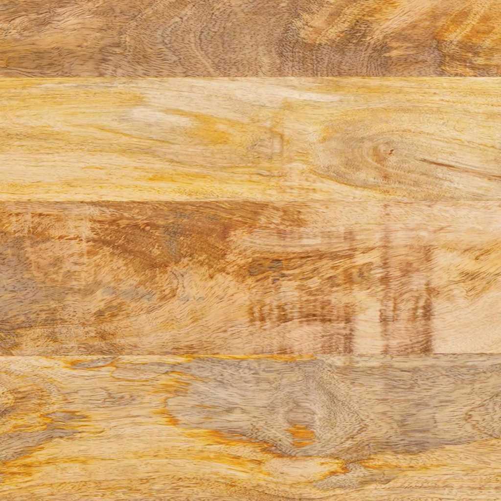 Sideboard mit Speicher Braun 80 x 33 x 75 cm Massivholz Mango