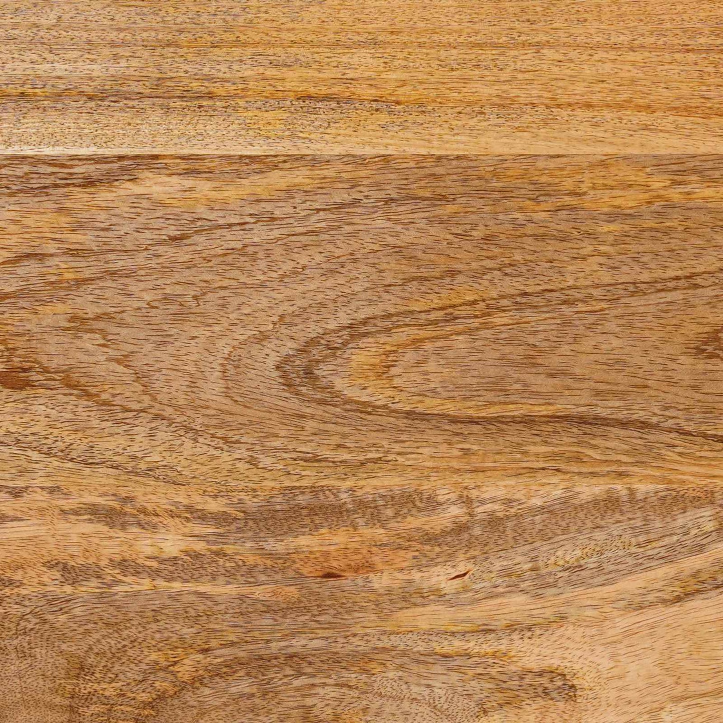 Sideboard mit Regal Natur 90 x 33,5 x 75 cm Massivholz Mango