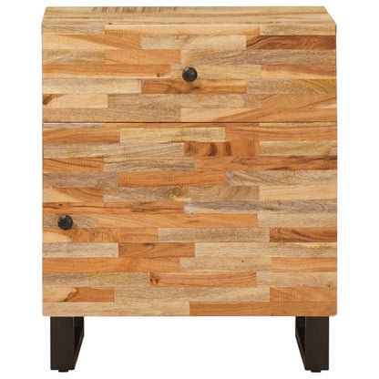 Bettkasten Braun 50 x 33 x 60 cm Massivholz Mango