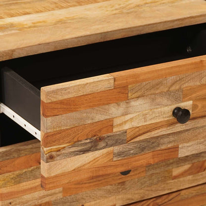 Bettkasten Braun 50 x 33 x 62 cm Massivholz Mango