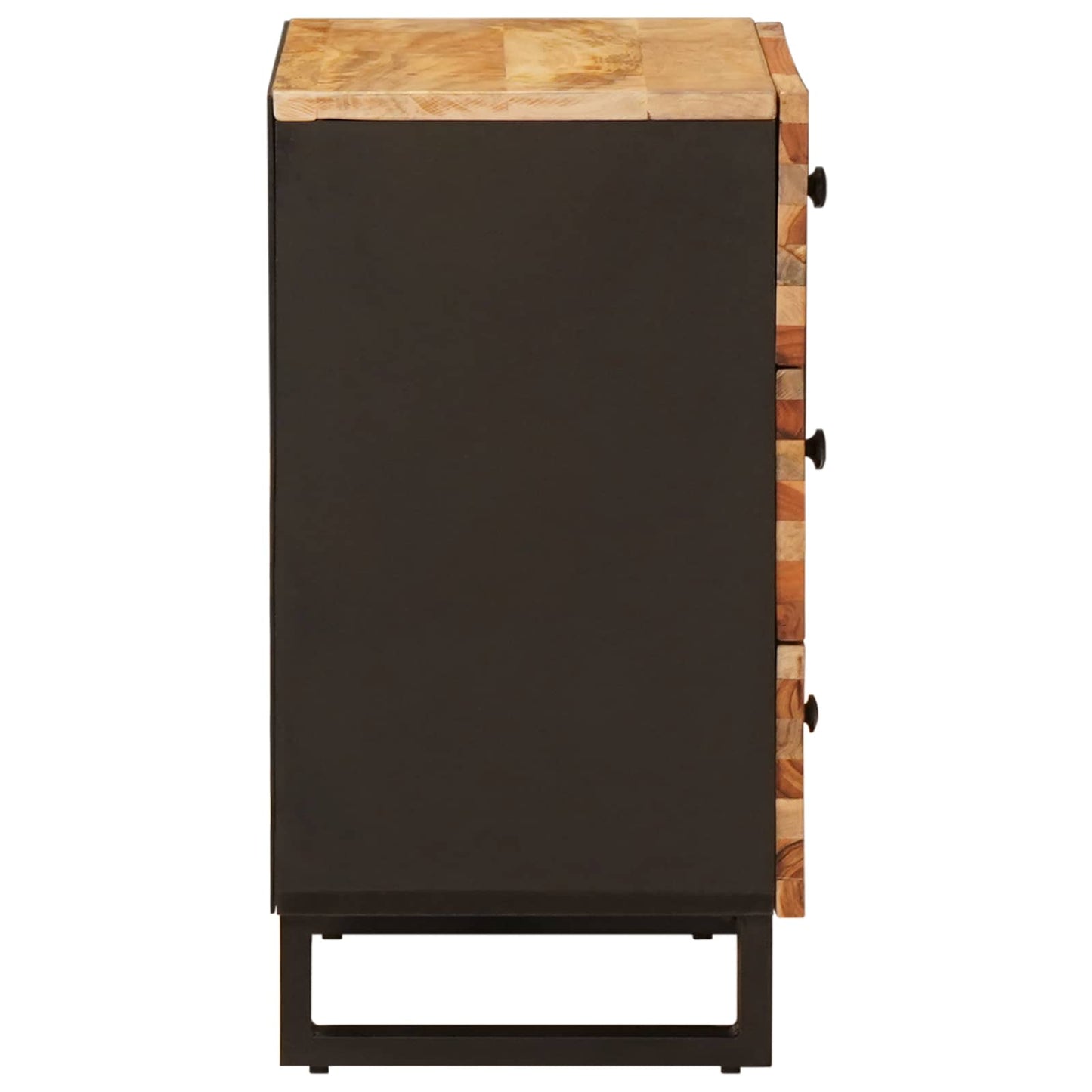 Bettkasten Braun 50 x 33 x 62 cm Massivholz Mango