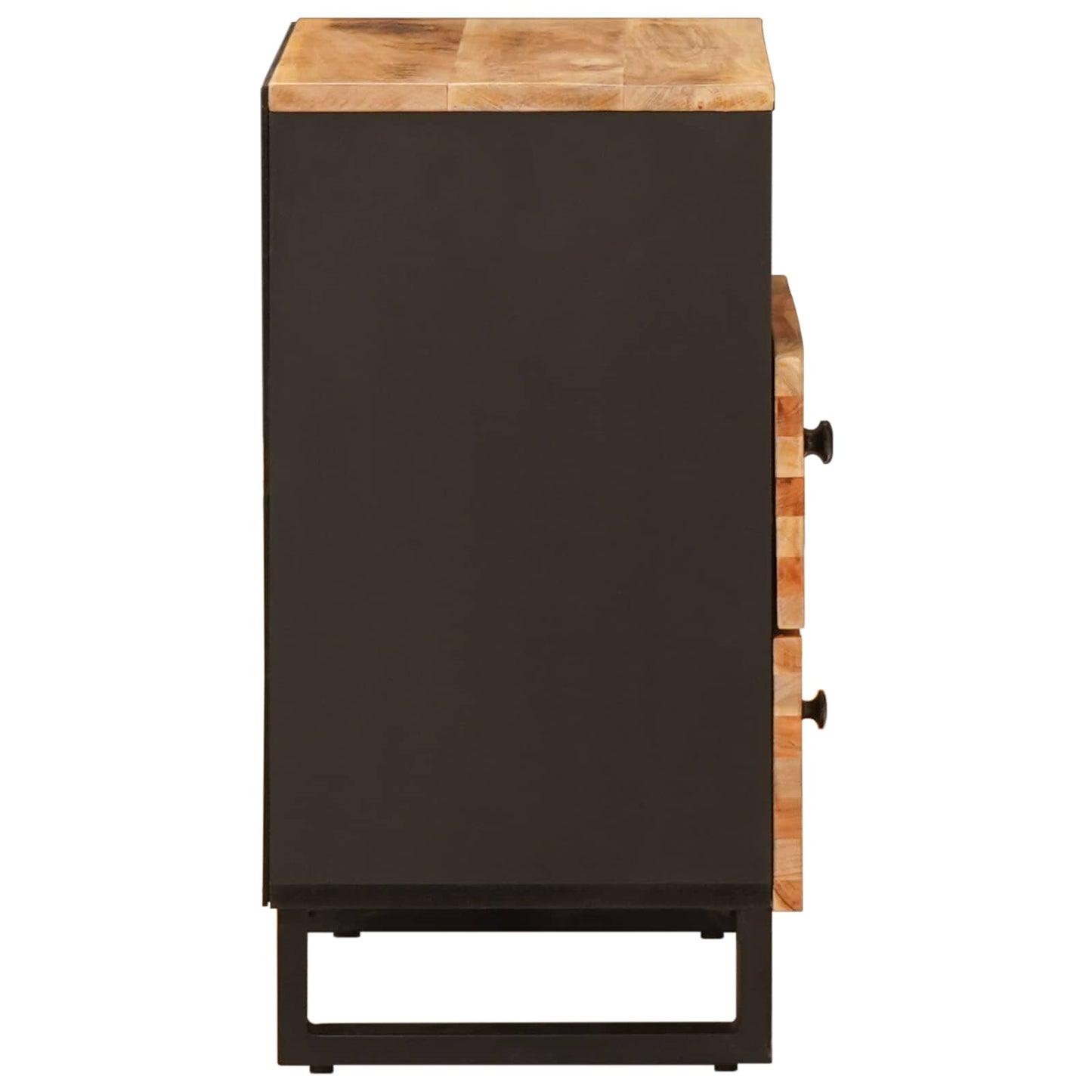 Bettkasten Braun 50 x 33 x 62 cm Massivholz Mango