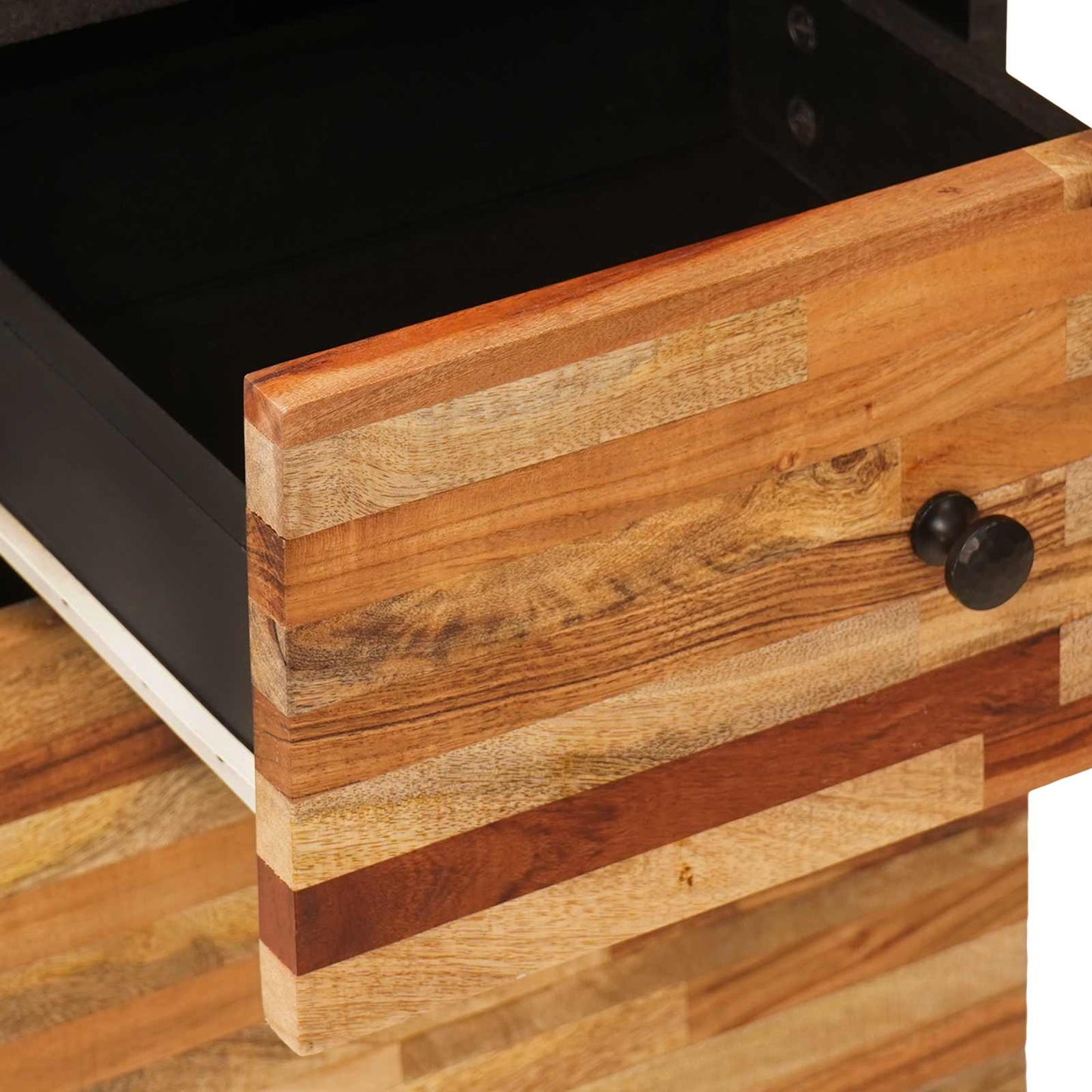 Badezimmerschrank mit Schubladen Artisan-Eiche 38 x 33 x 160 cm