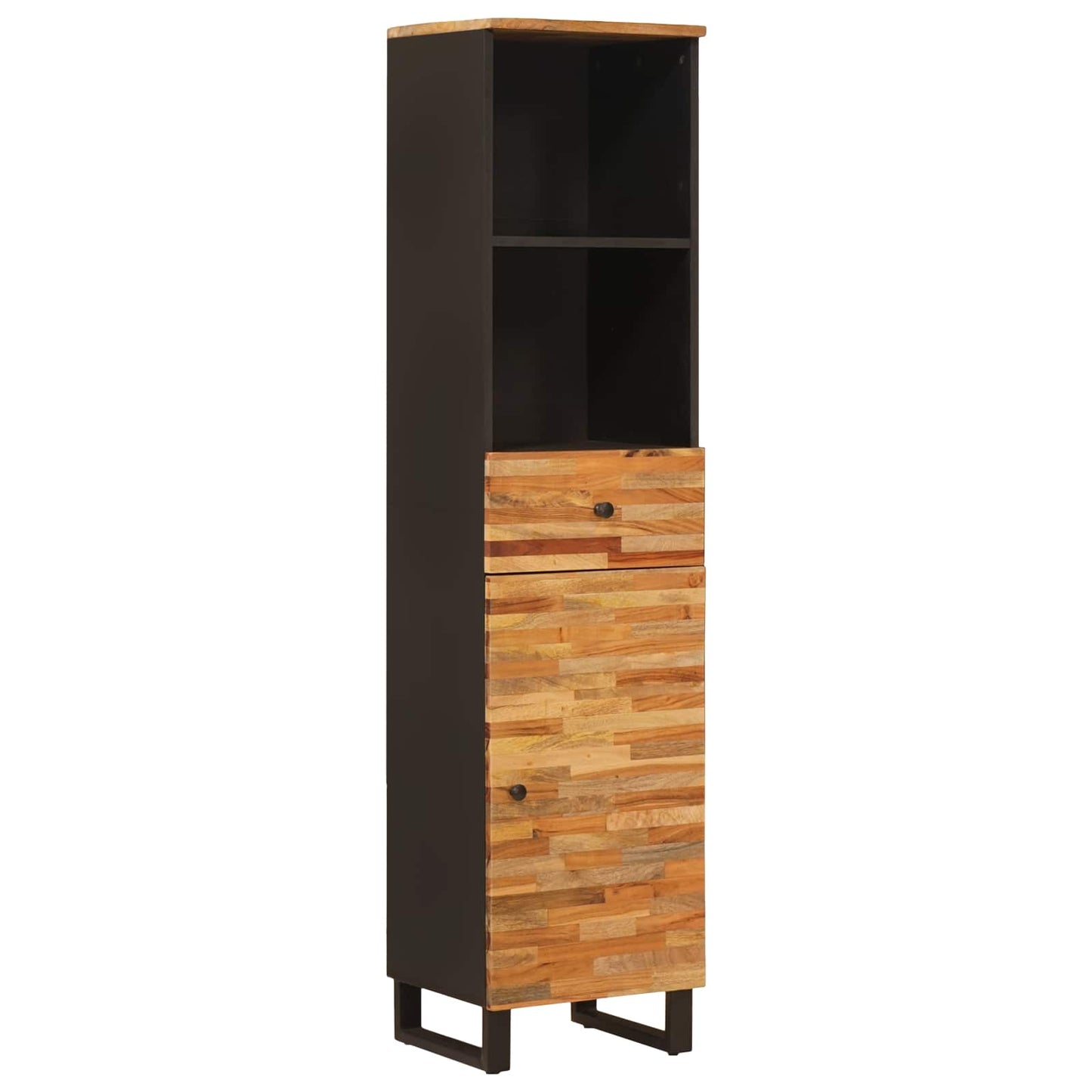 Badezimmerschrank mit Schubladen Artisan-Eiche 38 x 33 x 160 cm