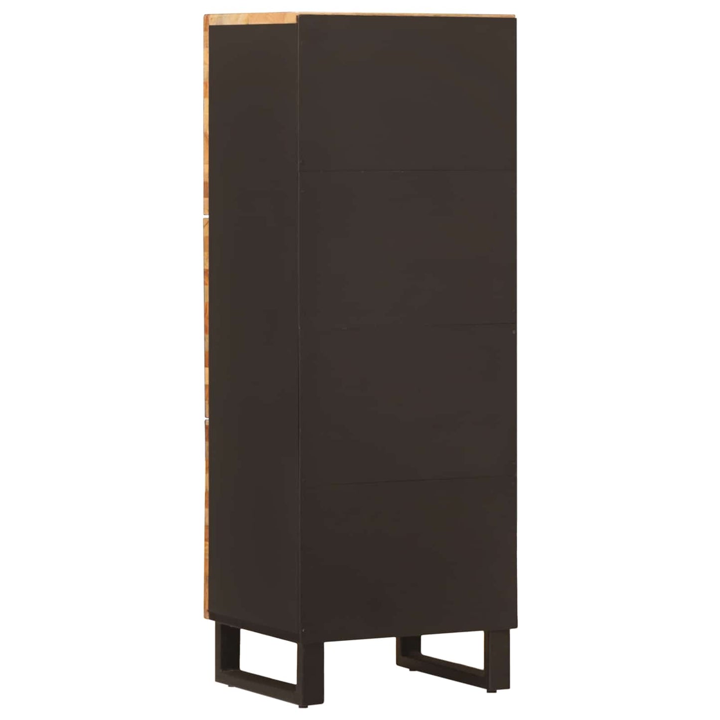 Aufbewahrung Highboard Braun 40 x 33 x 110 cm Massivholz Mango