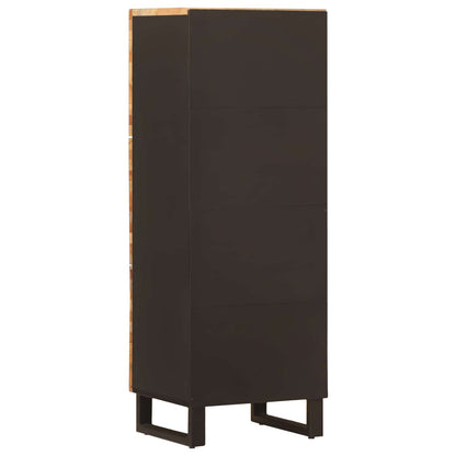 Aufbewahrung Highboard Braun 40 x 33 x 110 cm Massivholz Mango
