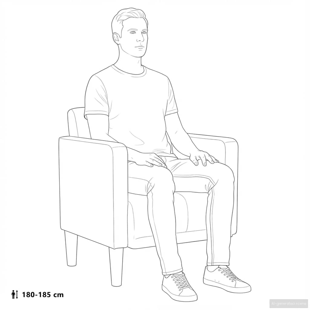 Sessel mit Armlehnen Creme 53 cm Samt