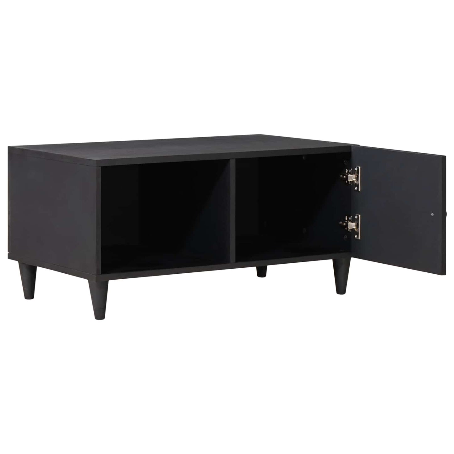 Couchtisch Mehrfarbig 80 x 50 x 40 cm Massivholz Mango