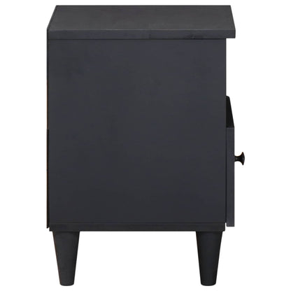 Nachttisch Braun 40 x 33 x 46 cm Massivholz Mango