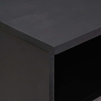 Nachttisch 2 pcs Braun 40 x 33 x 46 cm Massivholz Mango