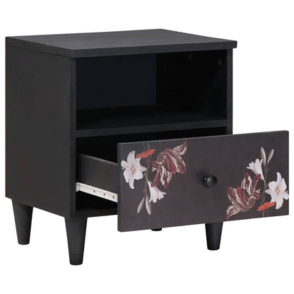 Nachttisch 2 pcs Braun 40 x 33 x 46 cm Massivholz Mango