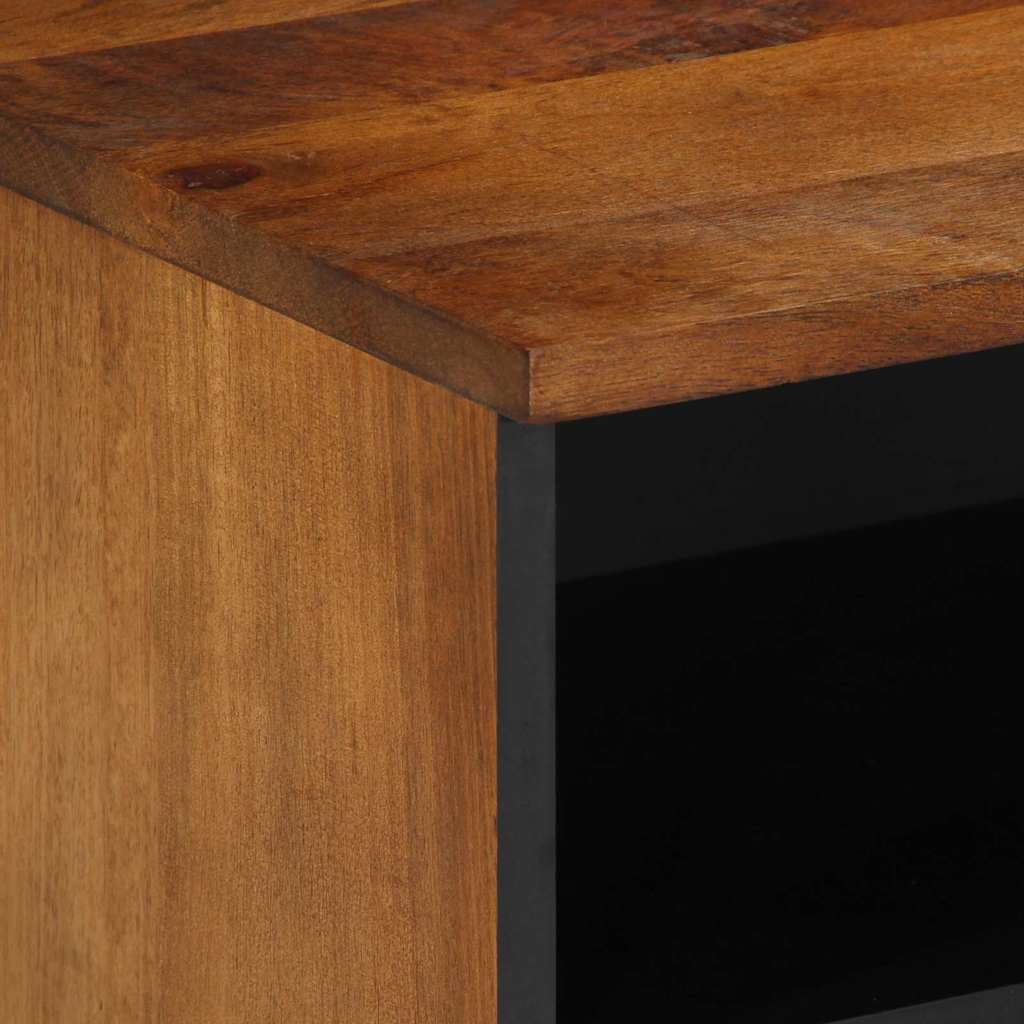 TV-Schränk Honigbraun 100 x 33 x 46 cm Massivholz Mango