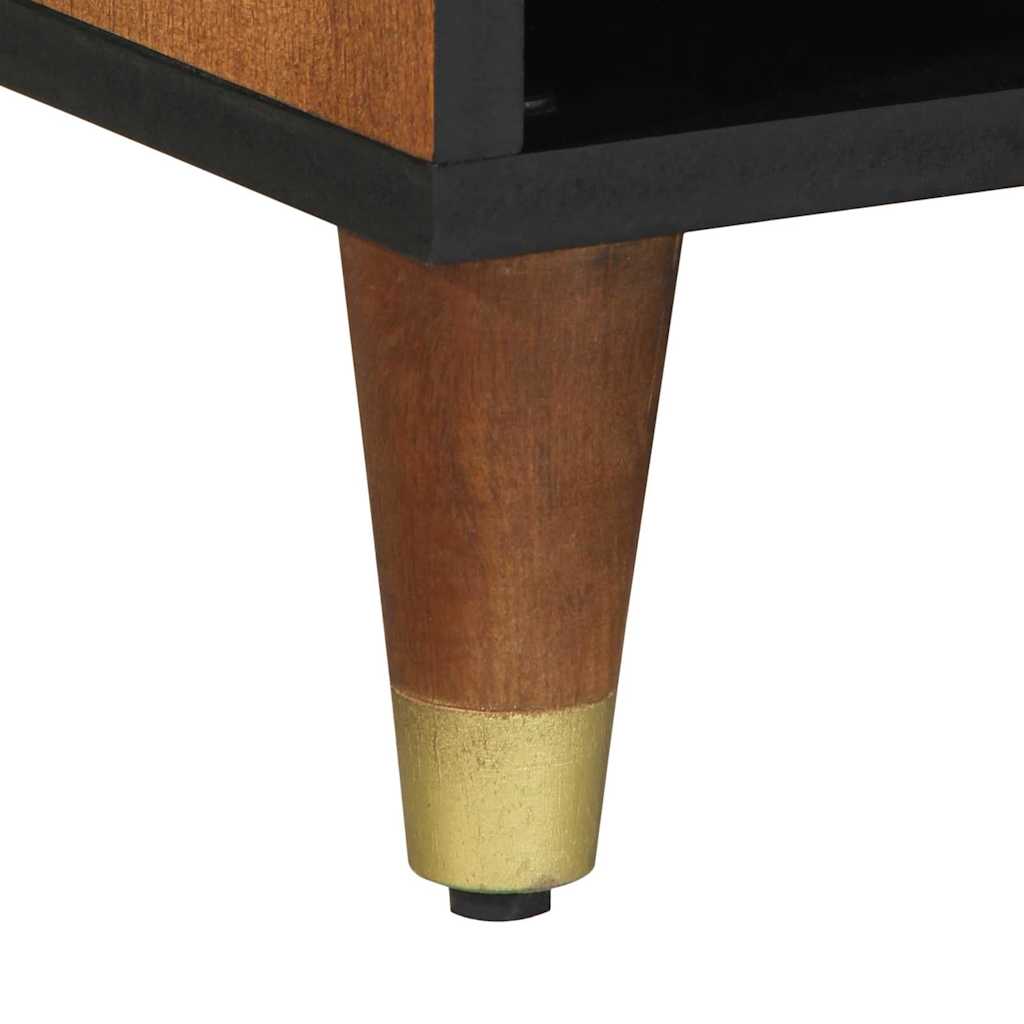 TV-Schränk Honigbraun 100 x 33 x 46 cm Massivholz Mango