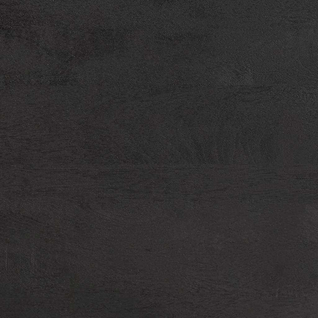 Nachttisch mit Tür 2 pcs Schwarz 40 x 33 x 46 cm