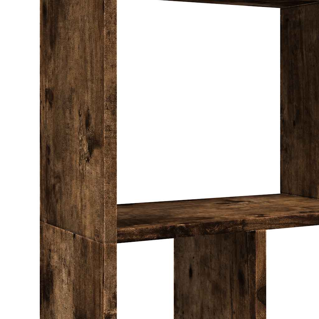 Bücherregal Räuchereiche 60x20x120,5 cm Holzwerkstoff