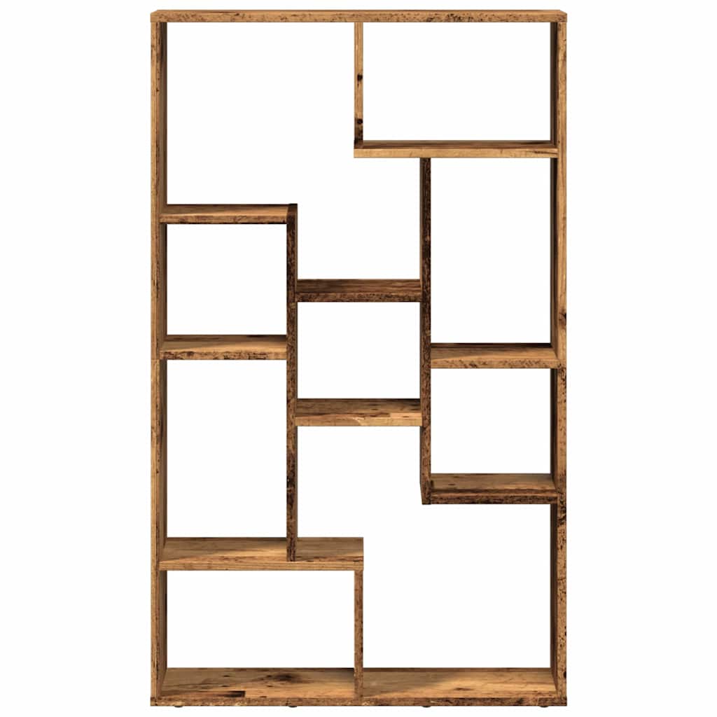 Bücherregal Altholz-Optik 72x20x120,5 cm Holzwerkstoff