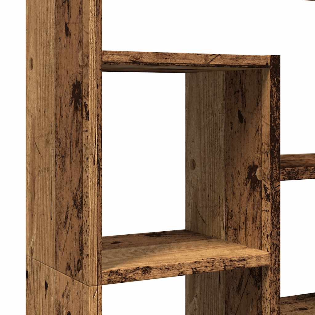 Bücherregal Altholz-Optik 72x20x120,5 cm Holzwerkstoff