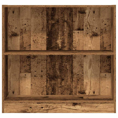 Bücherregal Altholz-Optik 80x24x76cm Holzwerkstoff