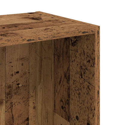 Bücherregal Altholz-Optik 40x30x77 cm Holzwerkstoff