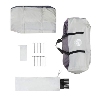 Partyzelt Grau Wasserdicht