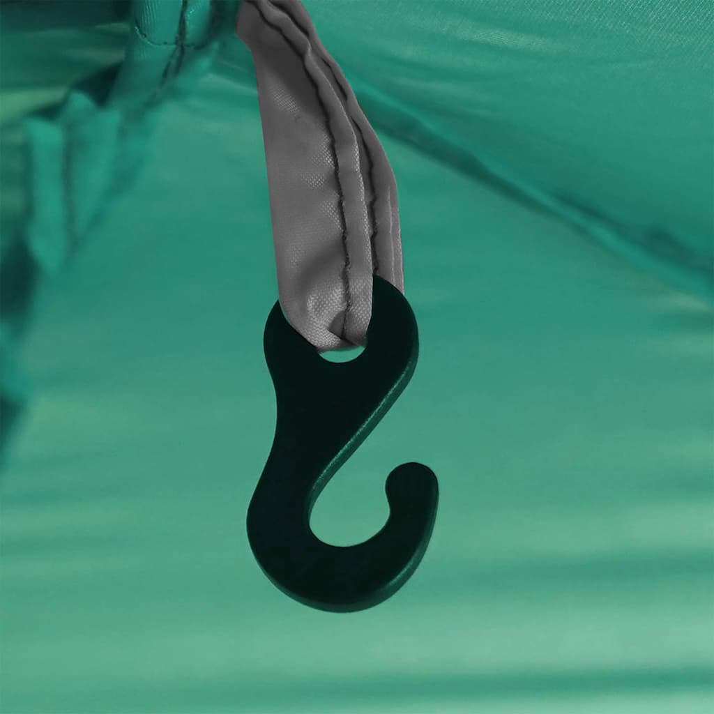 Poolzelt Meergrün 366 x 305 x 231 cm Polyester und Fiberglas