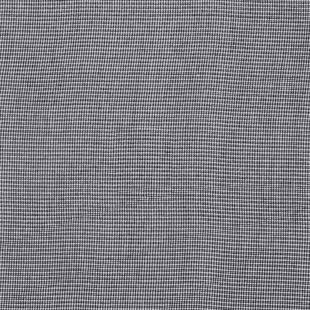 Voile Vorhänge mit Ösen 2 Stk. Schwarz 140x245 cm