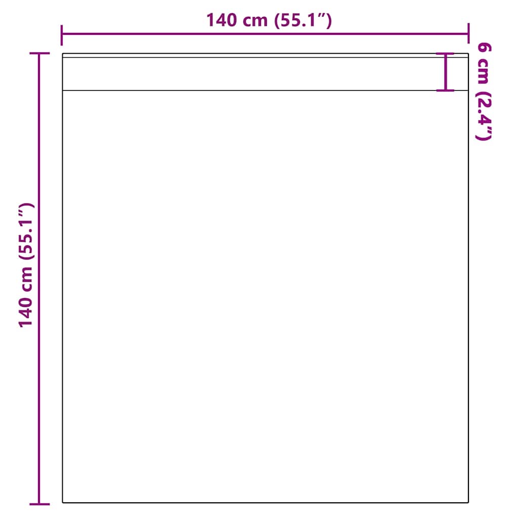 Voile Vorhänge mit Stangentaschen 2 Stk. Apfelgrün