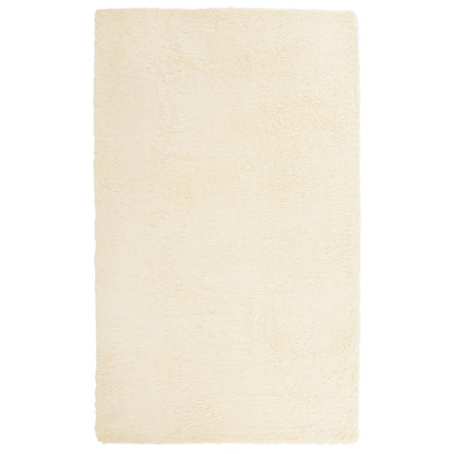 Teppich Shaggy Hochflor NAVARRA Creme 80x150 cm Polyester
