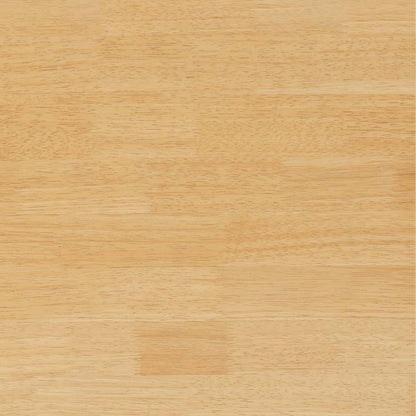 Esszimmerstühle mit Kissen 2 Stk. Natur Massivholz Gummibaum