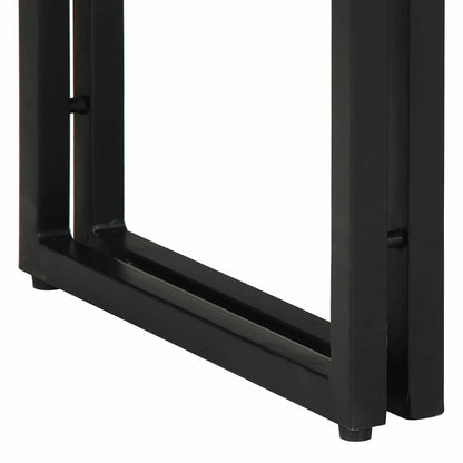 Konsolentisch 90 x 33 x 75 cm Massives upgecyceltes Holz