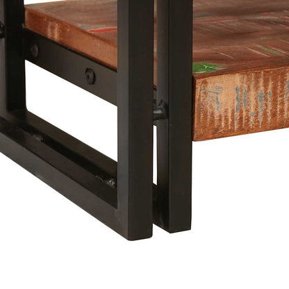 Konsolen-Tische mit Regal 2 pcs Mehrfarbig 161 x 33 x 75 cm