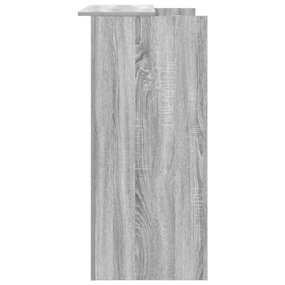 Empfangstheke Grau Sonoma 100x50x103,5 cm Holzwerkstoff
