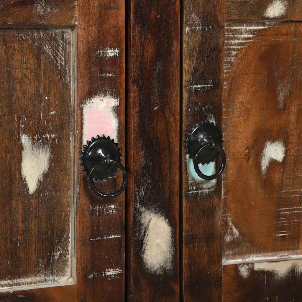 Couchtisch Mehrfarbig Massives upgecyceltes Holz