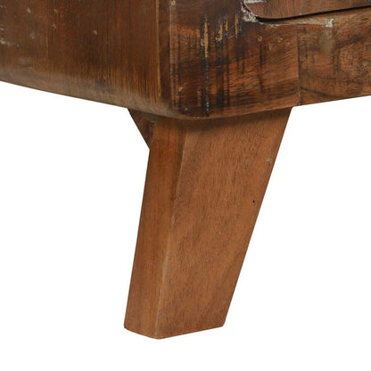 Couchtisch Mehrfarbig Massives upgecyceltes Holz