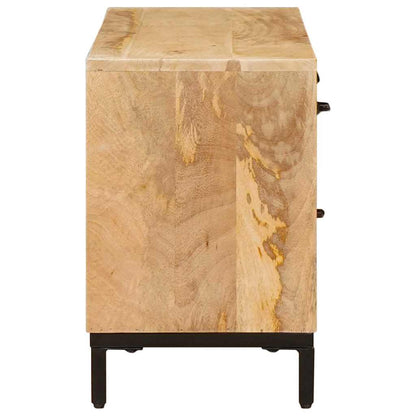 TV-Ständer Braun 110 x 30 x 46 cm Massivholz Mango