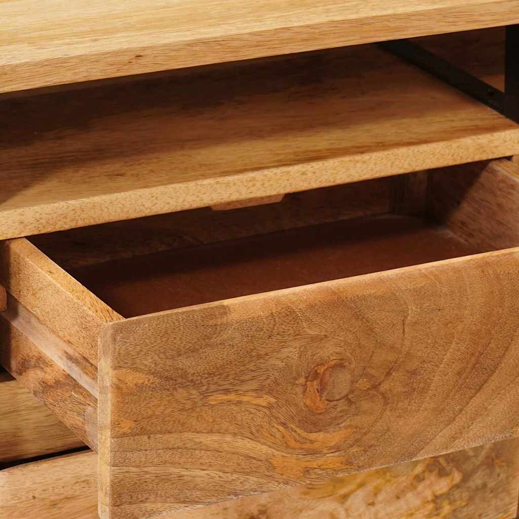 Stauraumschränke Braun 110 x 30 x 40 cm Massivholz Mango