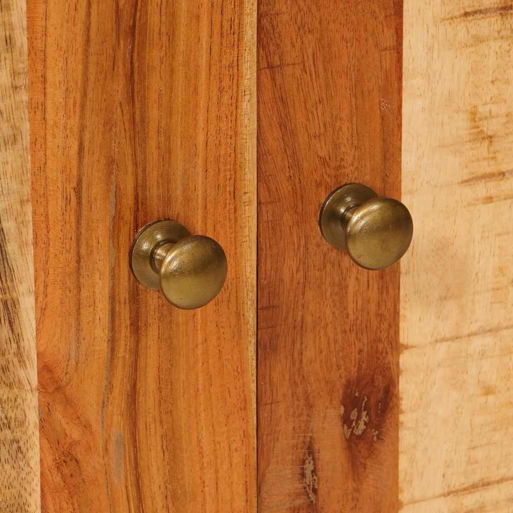 Stauraumschränke mit Tür Braun 55 x 35 x 75 cm Massivholz Mango