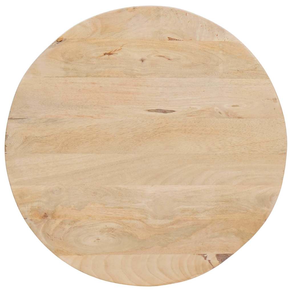 Nesting-Couchtische 2 pcs Braun Massivholz Mango und Stahl