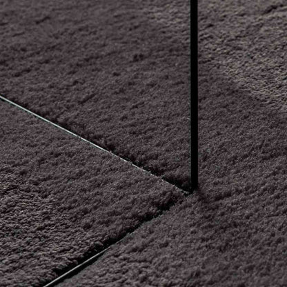 Bereichsteppiche HUARTE Anthrazit 160 x 230 cm 100 %Polyester