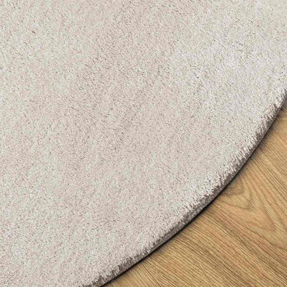 Bereichsteppiche Oval HUARTE Sand 100 x 200 cm 100 %Polyester